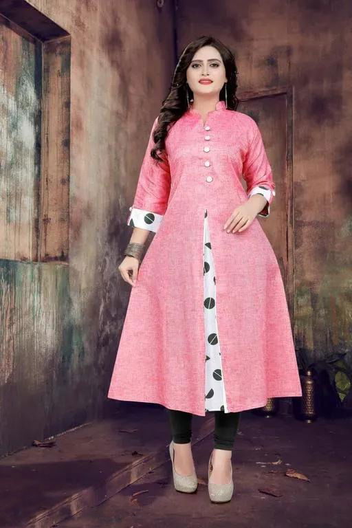 New Series 50001 Wholesale Cotton Printed Kurti Catalog
